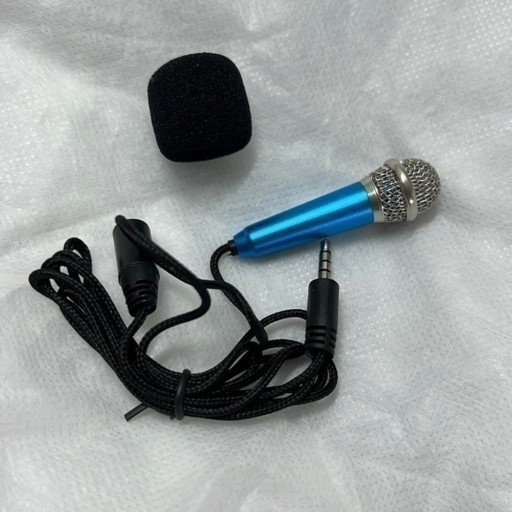 New Studio Portable Mini 3.5mm Stereo Studio Speech Mic